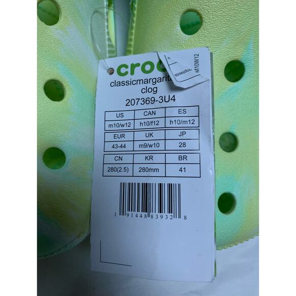 Crocs Limited Edition Margaritaville Men\'s Crocs Classic Clog Size M10 W12 main image 4